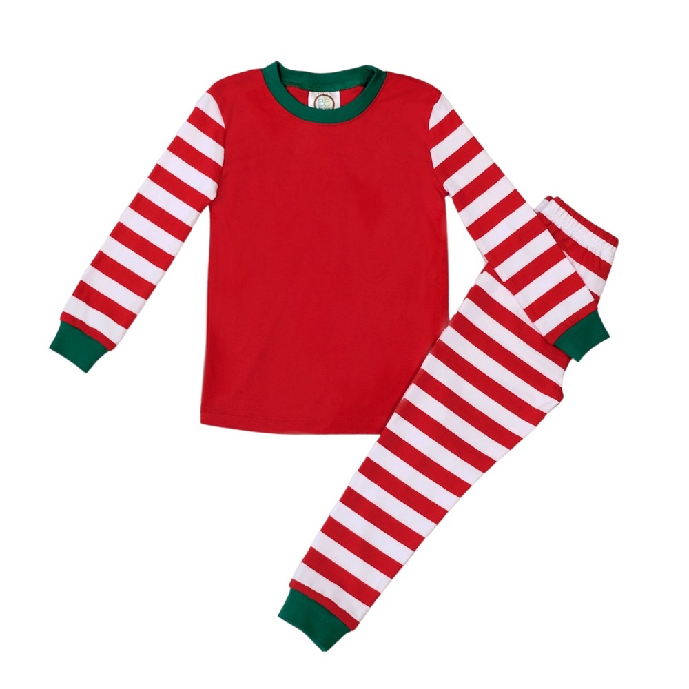 Christmas Pajamas - personalized with “Kyleigh” by Blanks Botique
